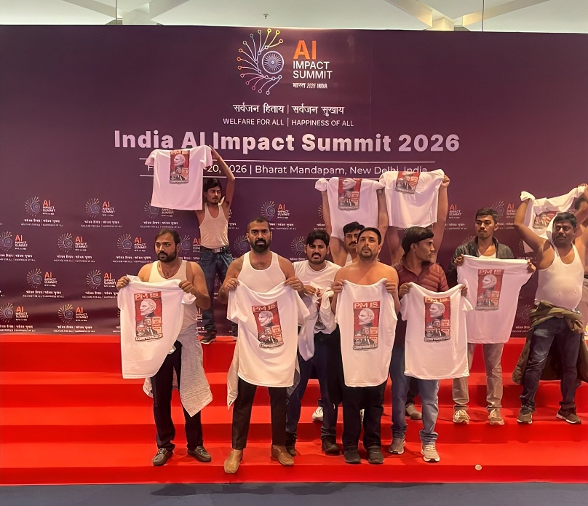 AI Summit: AI समिट में यूथ कांग्रेस का हंगामा, बीजेपी ने लिया आड़े हाथ
