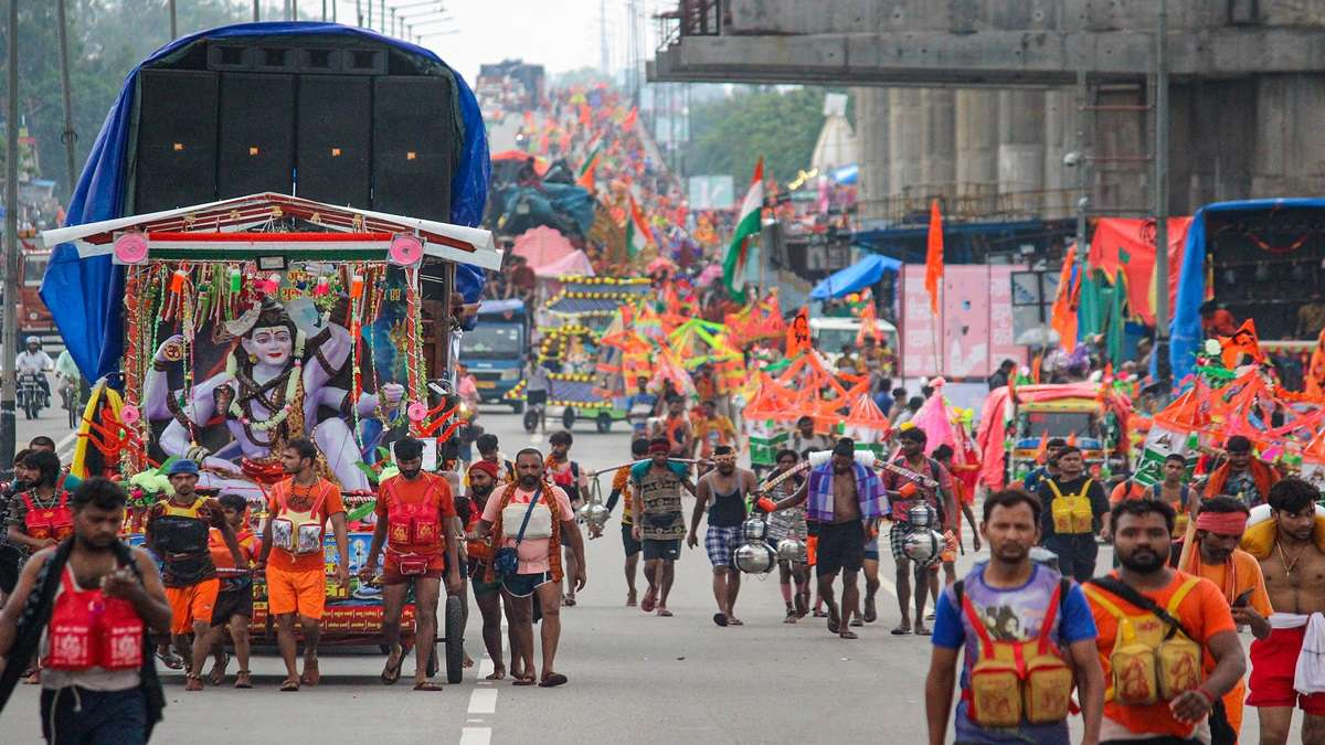 Haridwar: कांवड़ मेले की सुरक्षा तैयारियां, पुलिस बल तैनात