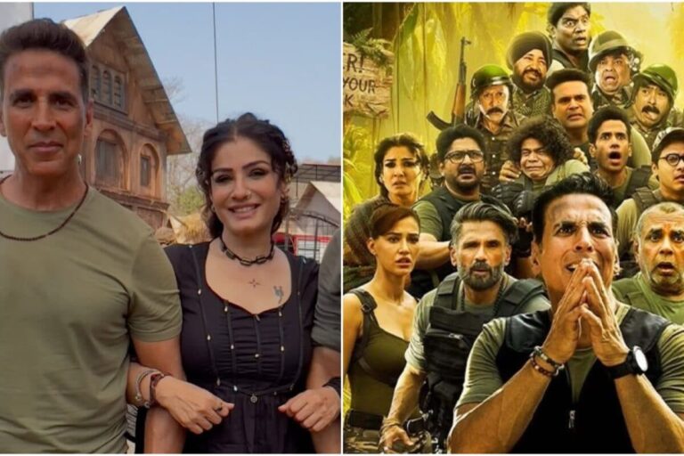 वेलकम टू द जंगल’ में रवीना टंडन का दमदार अंदाज़, दर्शकों की तारीफ़ों से गदगद हुईं एक्ट्रेस