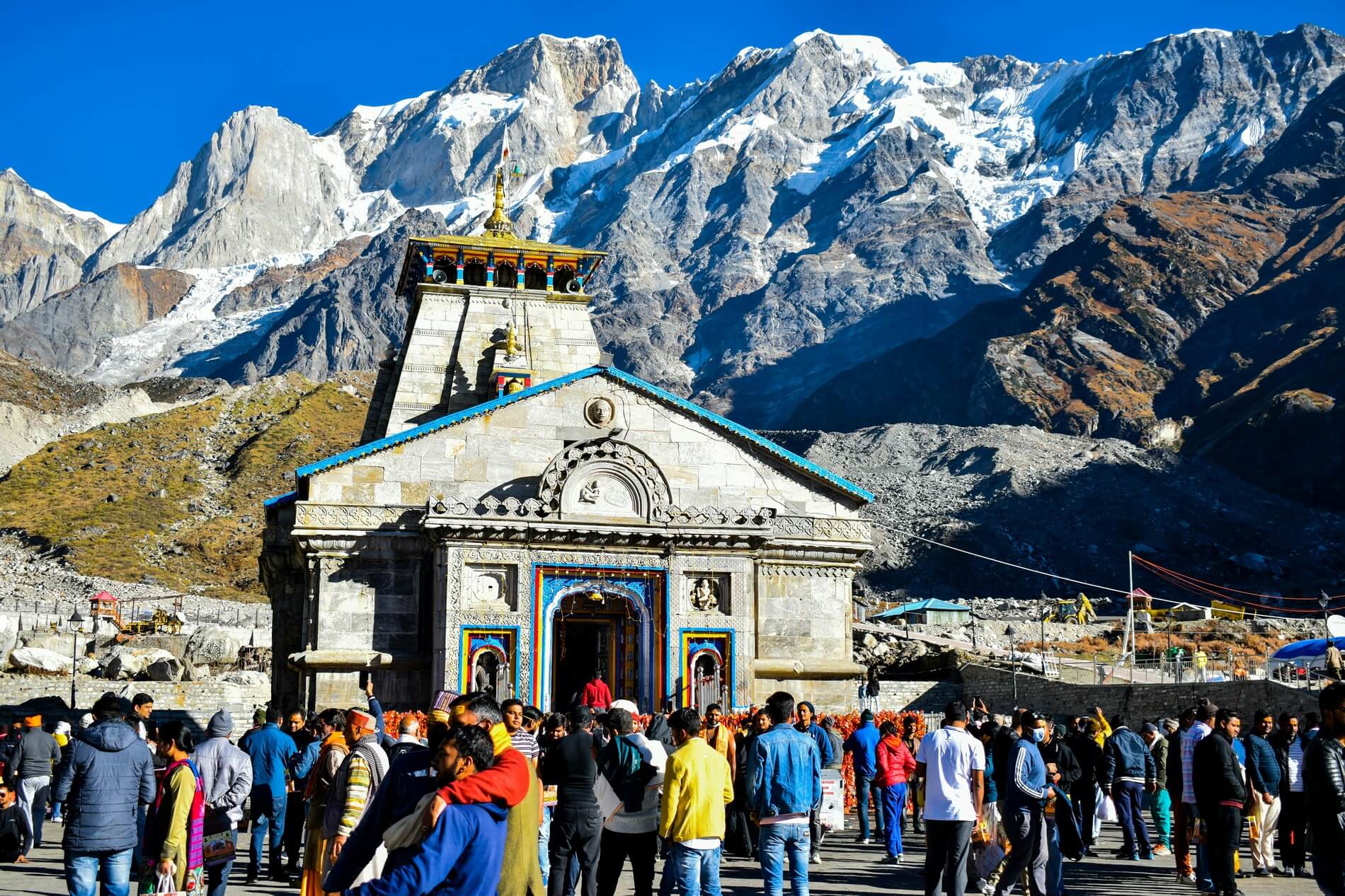Kedarnath:  केदार घाटी में लगातार हो रही बारिश, यात्रियों की सुरक्षा के लिए अलर्ट पर ज़िला प्रशासन