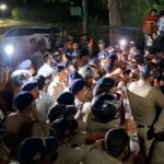 कांग्रेस कार्यकर्ताओं का हंगामा, राहुल की रैली को इजाजत नहीं मिलने पर भड़की कांग्रेस
