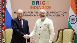 रूसी राष्ट्रपति पुतिन ने प्रधानमंत्री मोदी से मुलाकात की, कई अहम मुद्दों पर चर्चा